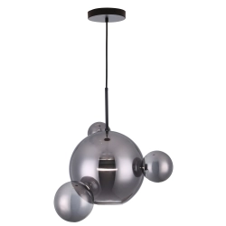 Multiverse lampa wisząca LED czarna 1+3 , 338111-02 REALITY - zdjęcie produktu